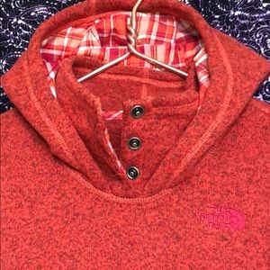 North Face High Neck Hoodie